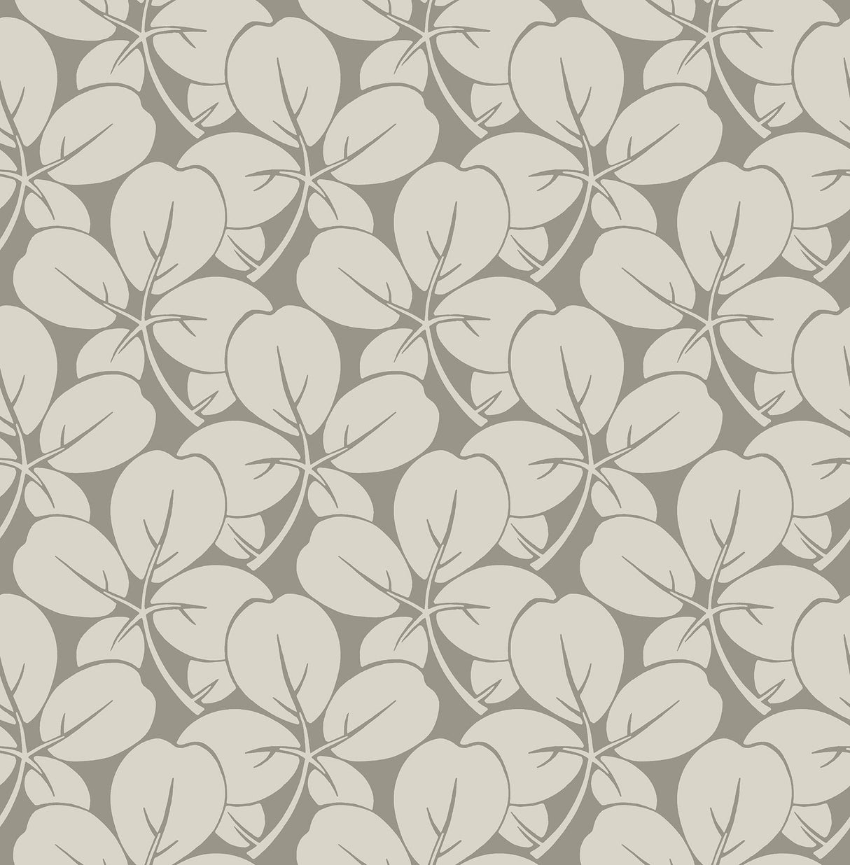A-Street Prints Robert Grey Clover Wallpaper