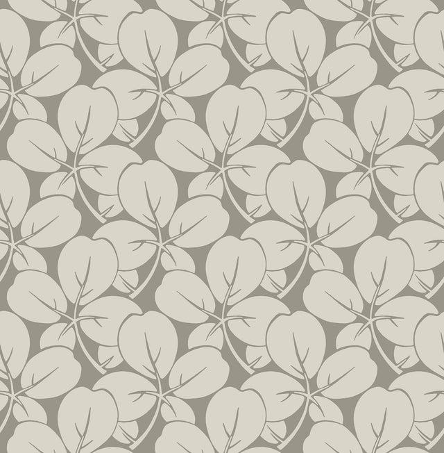 A-Street Prints Robert Grey Clover Wallpaper