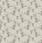 A-Street Prints Robert Clover Grey Wallpaper