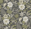A-Street Prints Voysey Black Floral Wallpaper