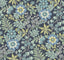 A-Street Prints Voysey Navy Floral Wallpaper