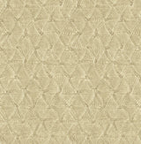 A-Street Prints Wright Gold Textured Triangle Wallpaper