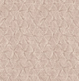 A-Street Prints Wright Rose Gold Textured Triangle Wallpaper