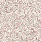 A-Street Prints Zulma Pink Decorative Botanical Wallpaper