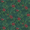 Brewster Home Fashions Malecon Green Floral Wallpaper