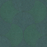 Brewster Home Fashions Bel Air Teal Fan Wallpaper