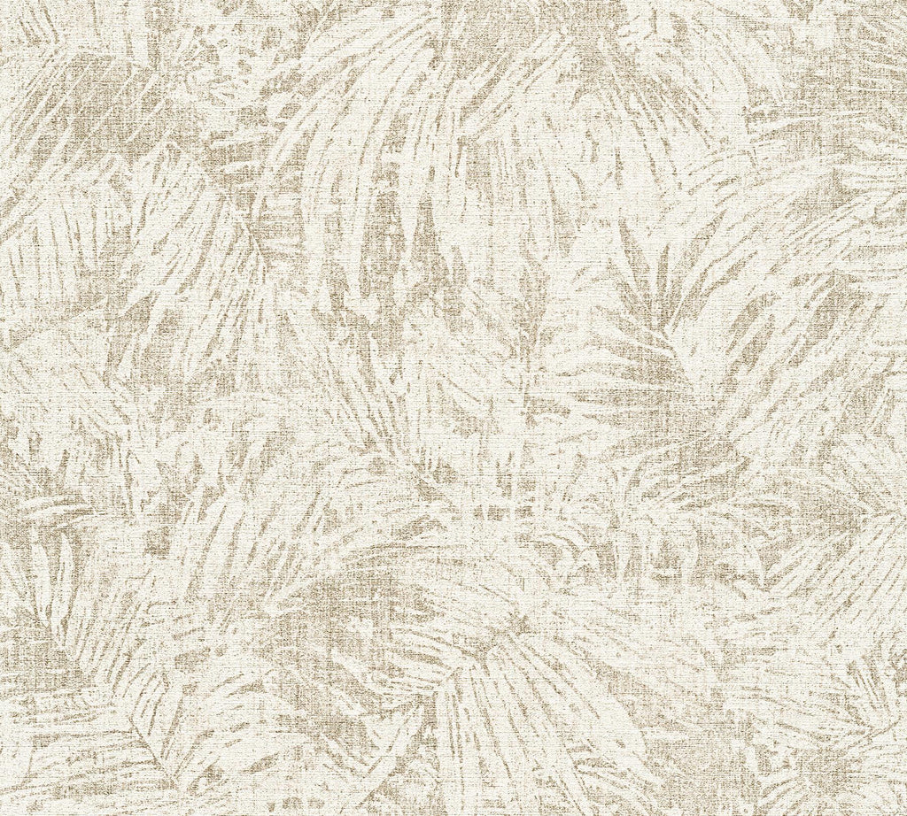 Brewster Home Fashions Torquino Off-White Fronds Wallpaper