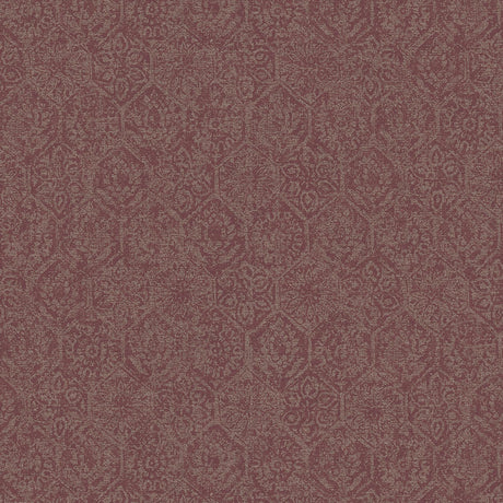 Brewster Home Fashions Edsel Maroon Geometric Wallpaper