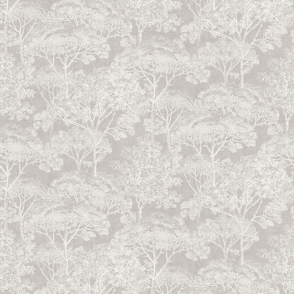 Brewster Home Fashions Teatro Grey Trees Wallpaper