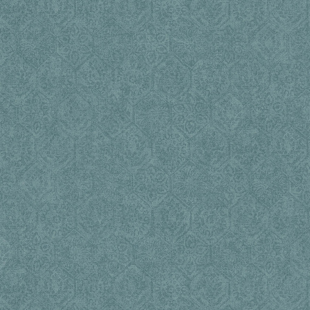 Brewster Home Fashions Edsel Blue Geometric Wallpaper
