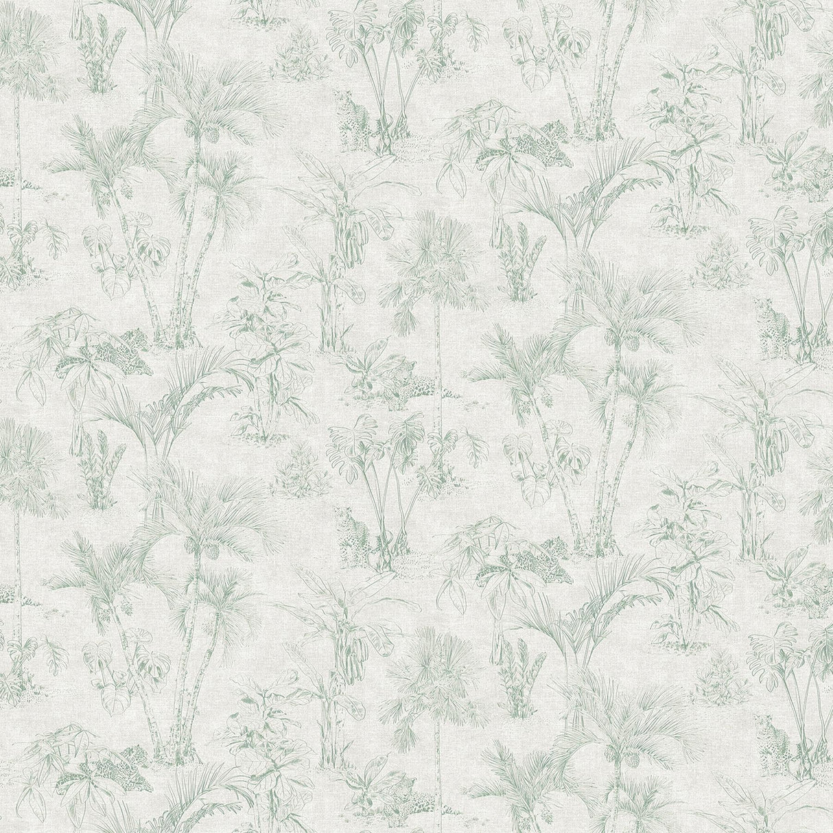 Brewster Home Fashions Zapata Green Tropical Jungle Wallpaper