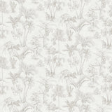 Brewster Home Fashions Zapata Trees Off-White Wallpaper
