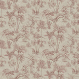Brewster Home Fashions Zapata Tropical Jungle Merlot Wallpaper