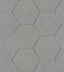 Brewster Home Fashions Bascom Dark Grey Stone Hexagon Wallpaper