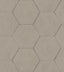 Brewster Home Fashions Bascom Light Grey Stone Hexagon Wallpaper