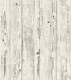 Brewster Home Fashions Albright White Weathered Oak Panels Wallpaper