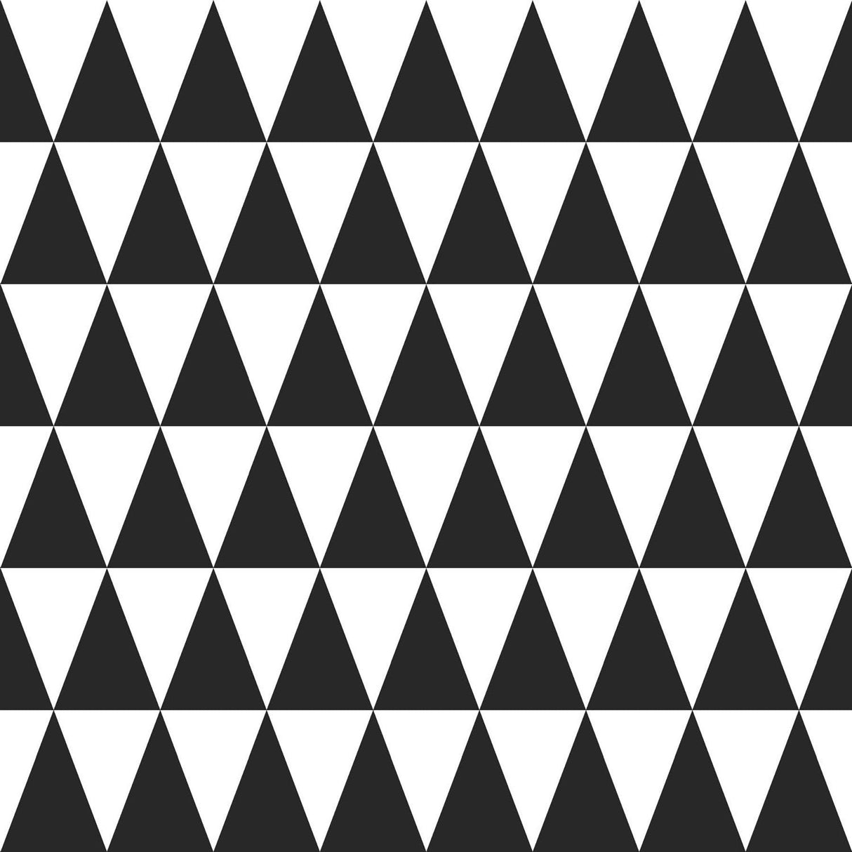 Brewster Home Fashions Verdon Black Geometric Wallpaper