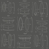 Brewster Home Fashions Cosette Taupe Equations Wallpaper