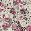 Brewster Home Fashions Flowers Pink Wallpaper