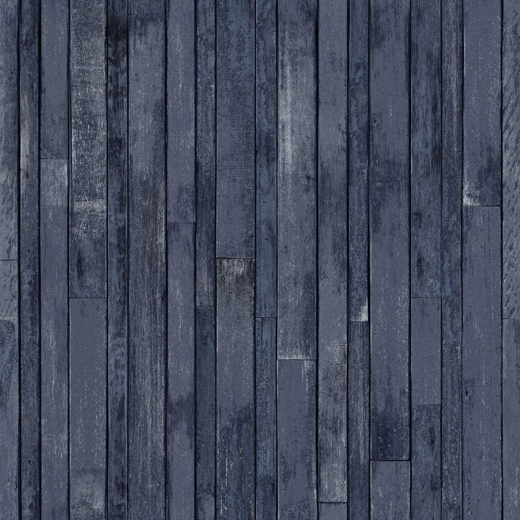 Brewster Home Fashions Azelma Navy Wood Wallpaper