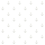 Brewster Home Fashions Morton Grey Anchors Wallpaper
