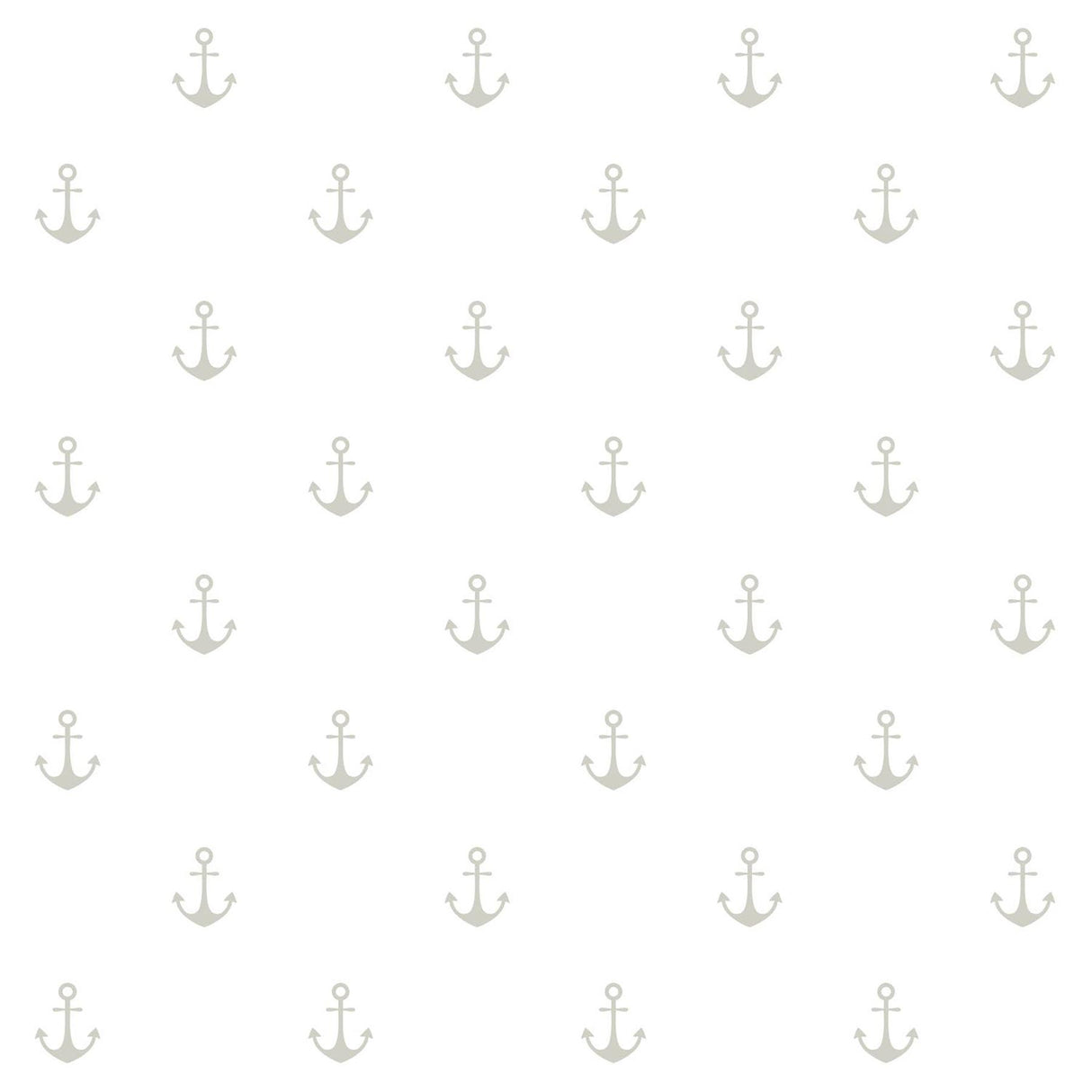Brewster Home Fashions Morton Anchors Grey Wallpaper