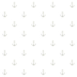 Brewster Home Fashions Morton Anchors Grey Wallpaper