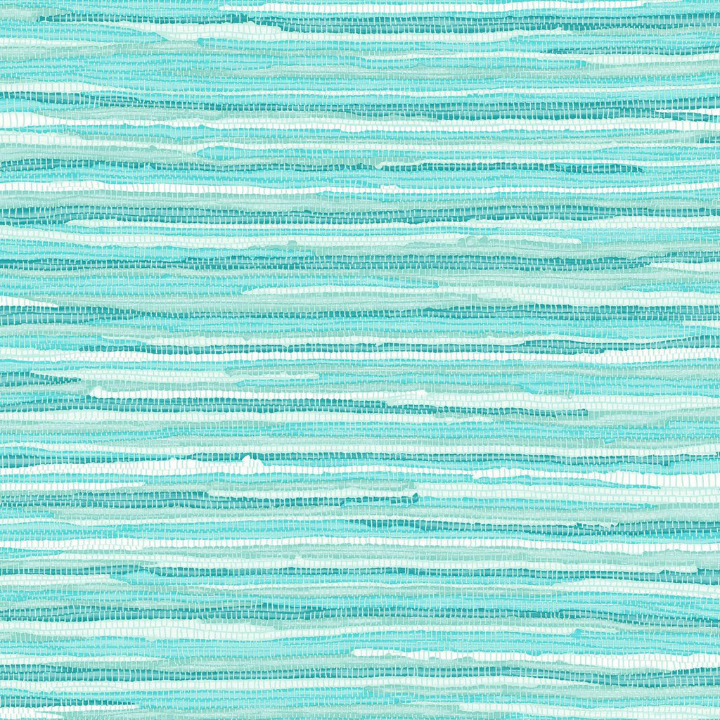 Brewster Home Fashions Cabana Faux Grasscloth Turquoise Wallpaper