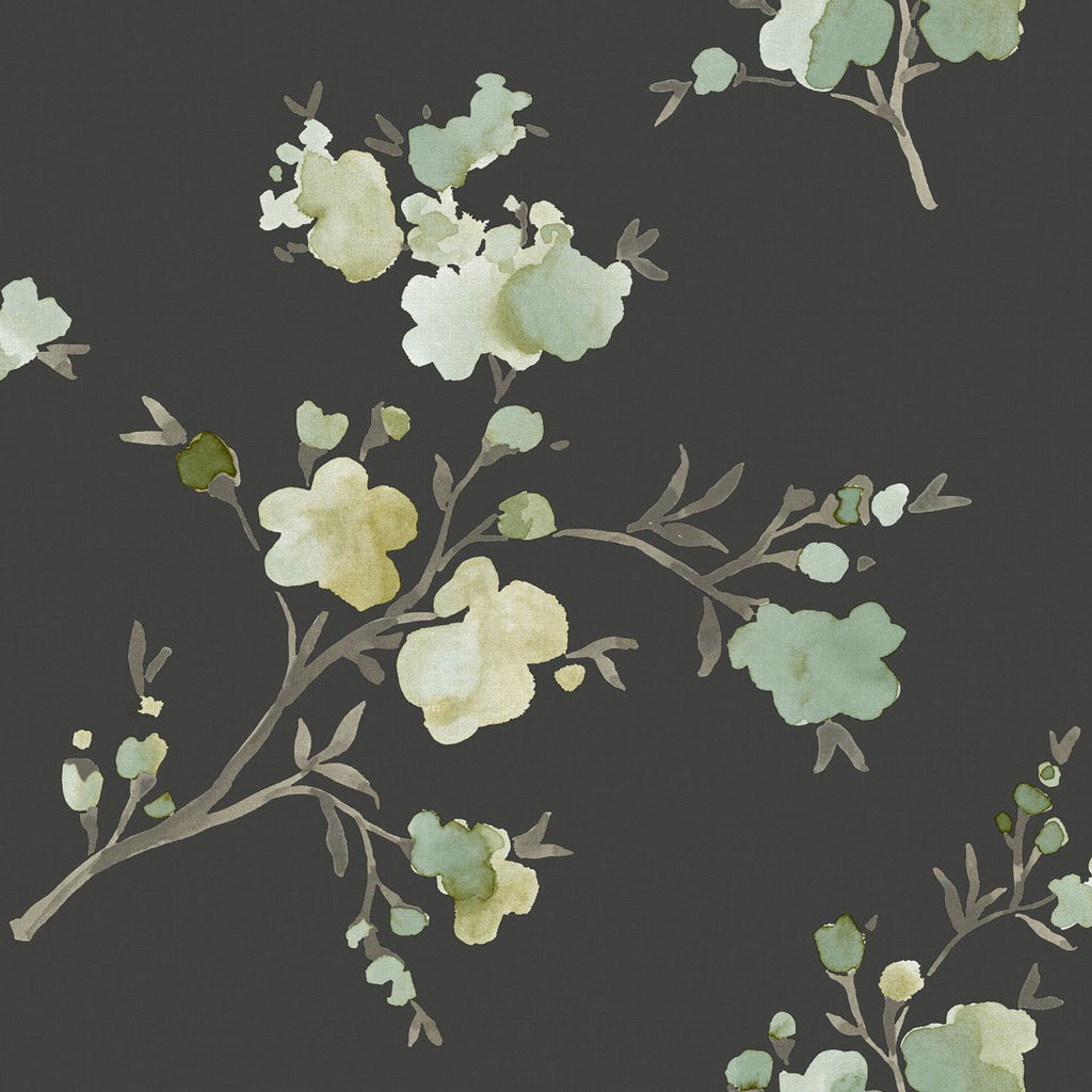 Brewster Home Fashions Glinda Floral Sage Wallpaper