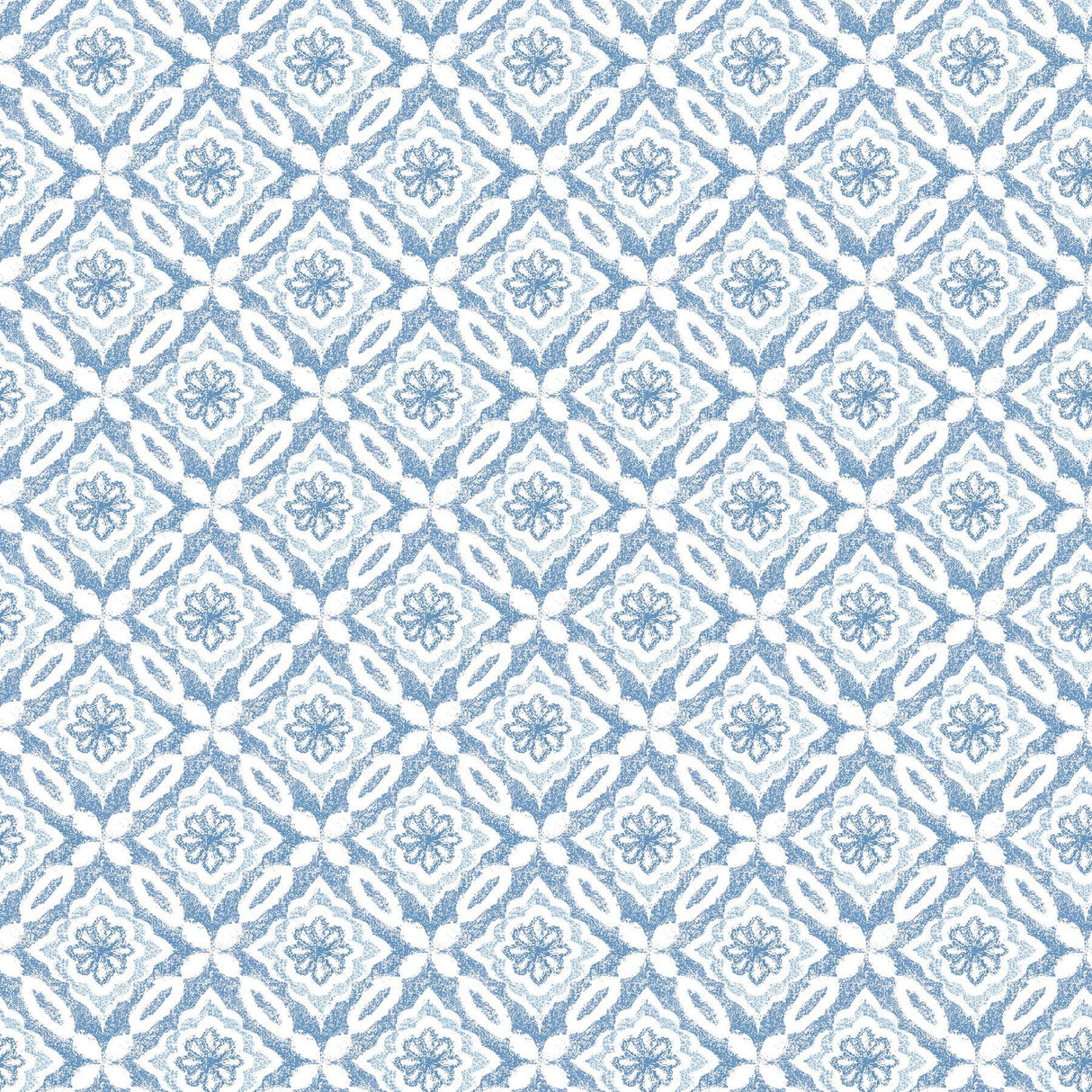Brewster Home Fashions Hugson Blue Quilted Damask Wallpaper