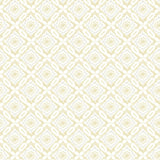 Brewster Home Fashions Hugson Quilted Damask Yellow Wallpaper
