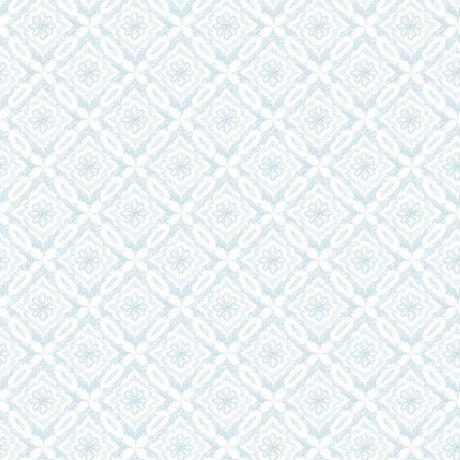 Brewster Home Fashions Hugson Teal Quilted Damask Wallpaper