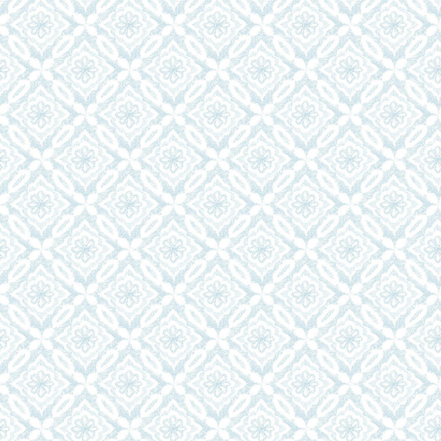 Brewster Home Fashions Hugson Teal Quilted Damask Wallpaper