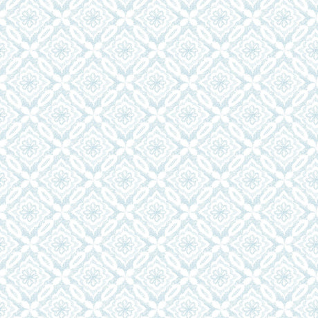 Brewster Home Fashions Hugson Quilted Damask Teal Wallpaper