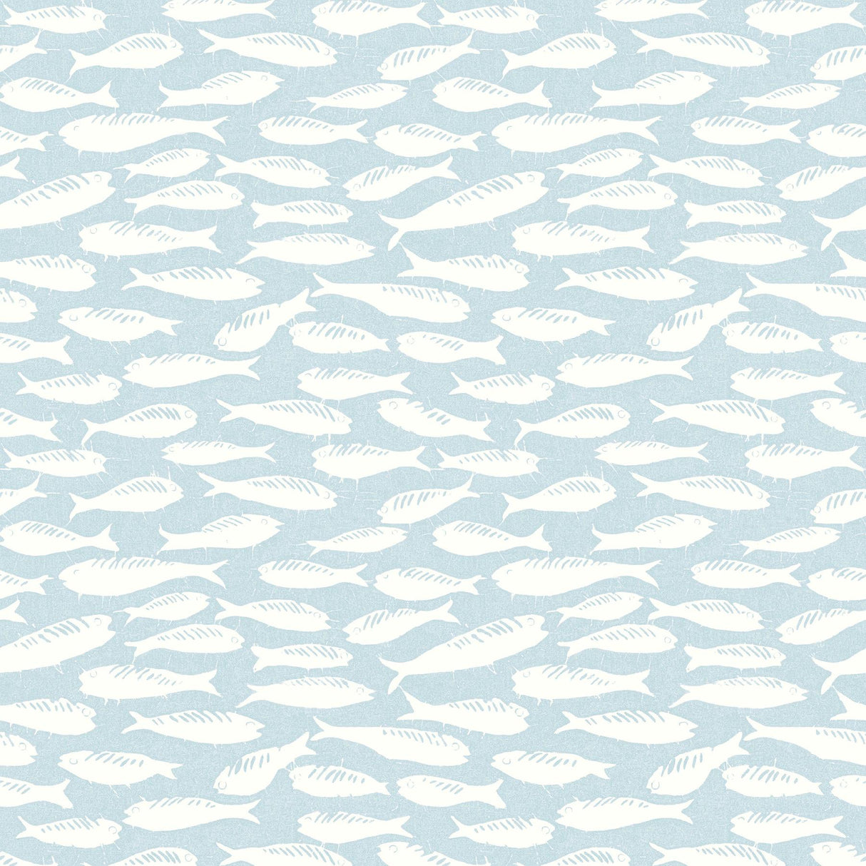 Brewster Home Fashions Nunkie Sardine Aqua Wallpaper