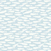 Brewster Home Fashions Nunkie Aqua Sardine Wallpaper