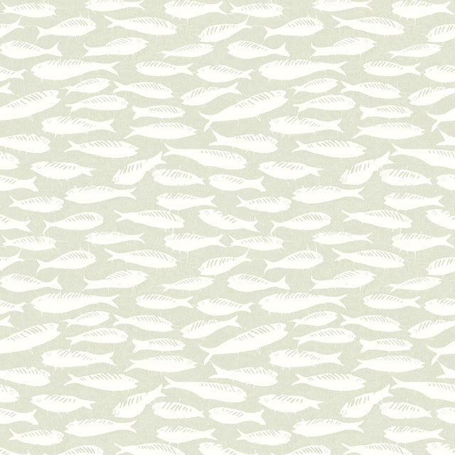 Brewster Home Fashions Nunkie Sage Sardine Wallpaper