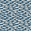 Brewster Home Fashions Nunkie Navy Sardine Wallpaper