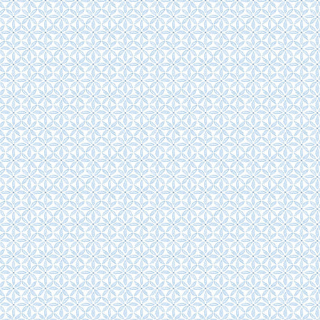 Brewster Home Fashions Jellia Blue Petal Geometric Wallpaper