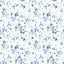 Brewster Home Fashions Glinda Navy Floral Trail Wallpaper