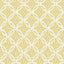 Brewster Home Fashions Quelala Yellow Ring Ogee Wallpaper