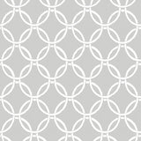 Brewster Home Fashions Quelala Grey Ring Ogee Wallpaper