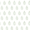 Brewster Home Fashions Ervic Green Leaf Block Print Wallpaper