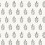 Brewster Home Fashions Ervic Charcoal Leaf Block Print Wallpaper