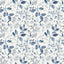 Brewster Home Fashions Tinker Navy Woodland Botanical Wallpaper