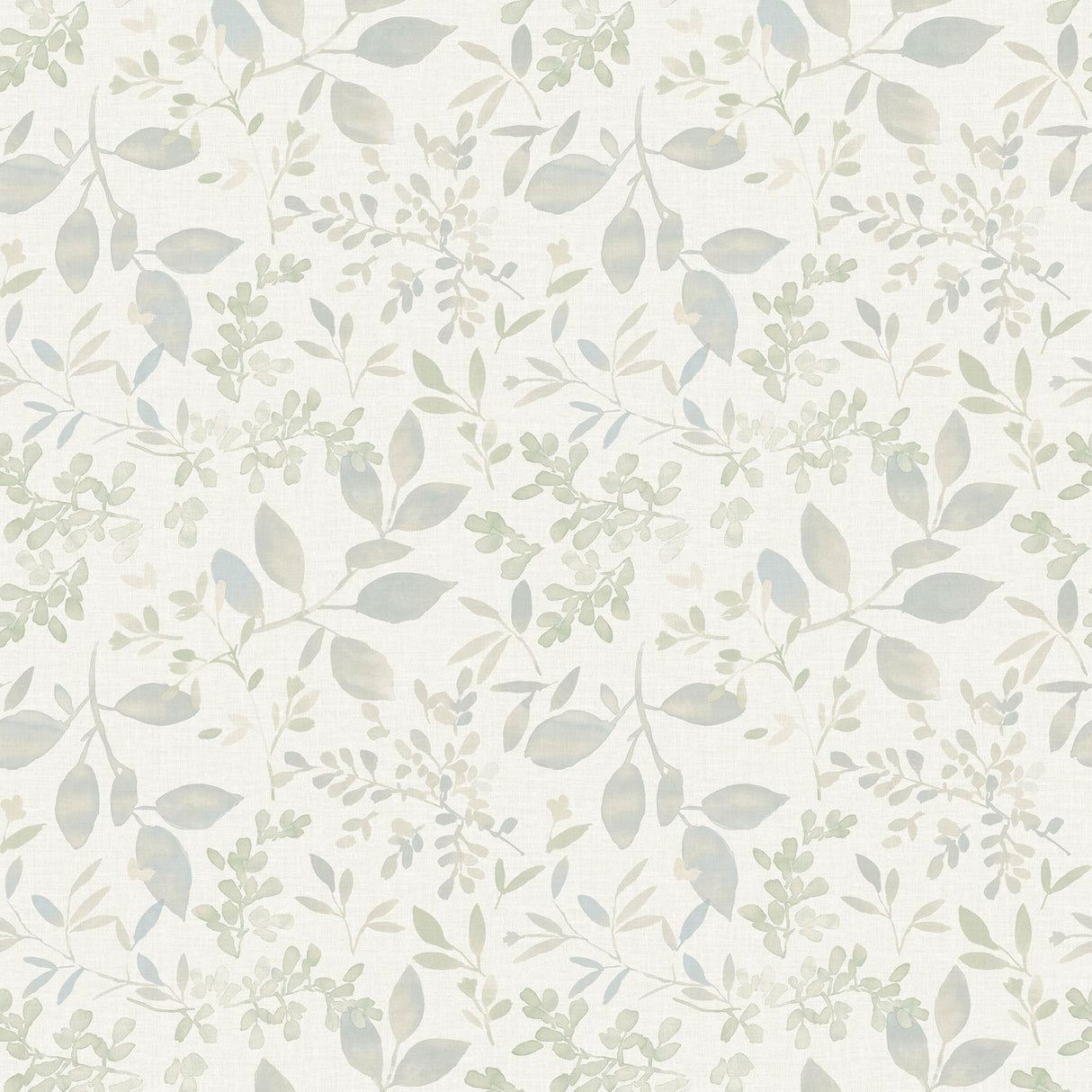 Brewster Home Fashions Tinker Teal Woodland Botanical Wallpaper