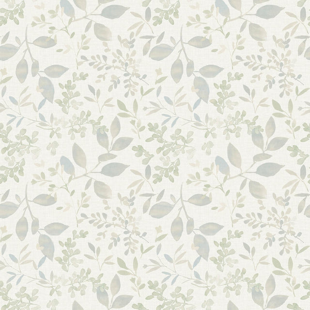 Brewster Home Fashions Tinker Teal Woodland Botanical Wallpaper