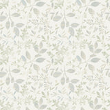 Brewster Home Fashions Tinker Woodland Botanical Teal Wallpaper