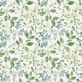 Brewster Home Fashions Tinker Green Woodland Botanical Wallpaper