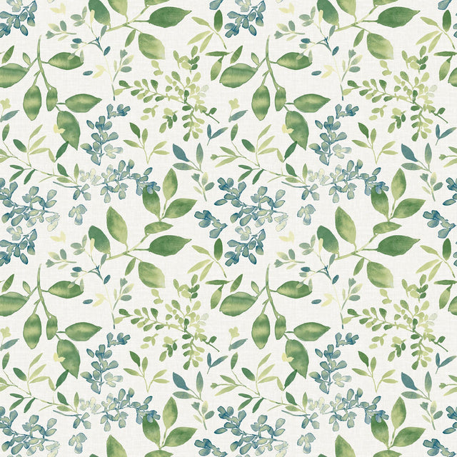 Brewster Home Fashions Tinker Green Woodland Botanical Wallpaper